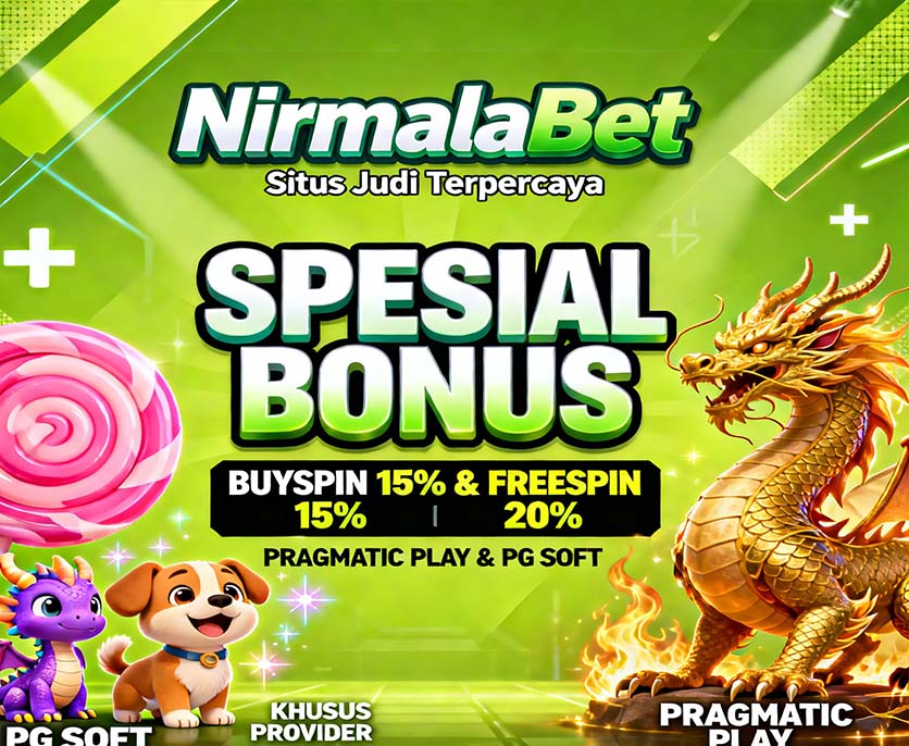 NirmalaBet Slot QRIS Online Server Stabil Winrate Tinggi