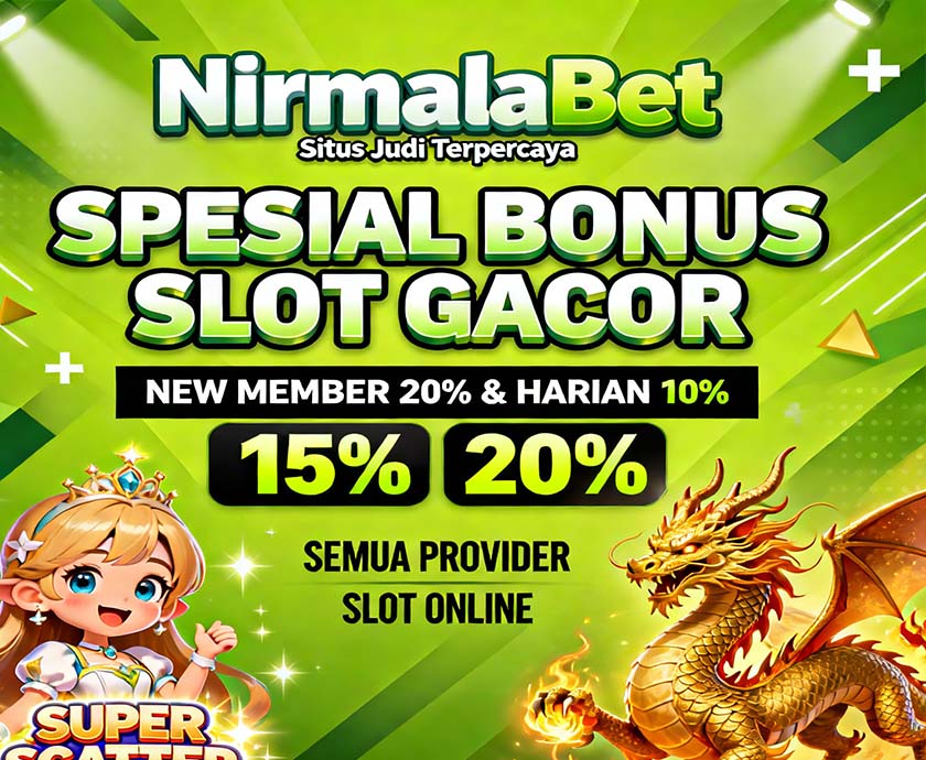 Nirmalabet Judi Slot Online Gacor Modal Kecil Untung Besar